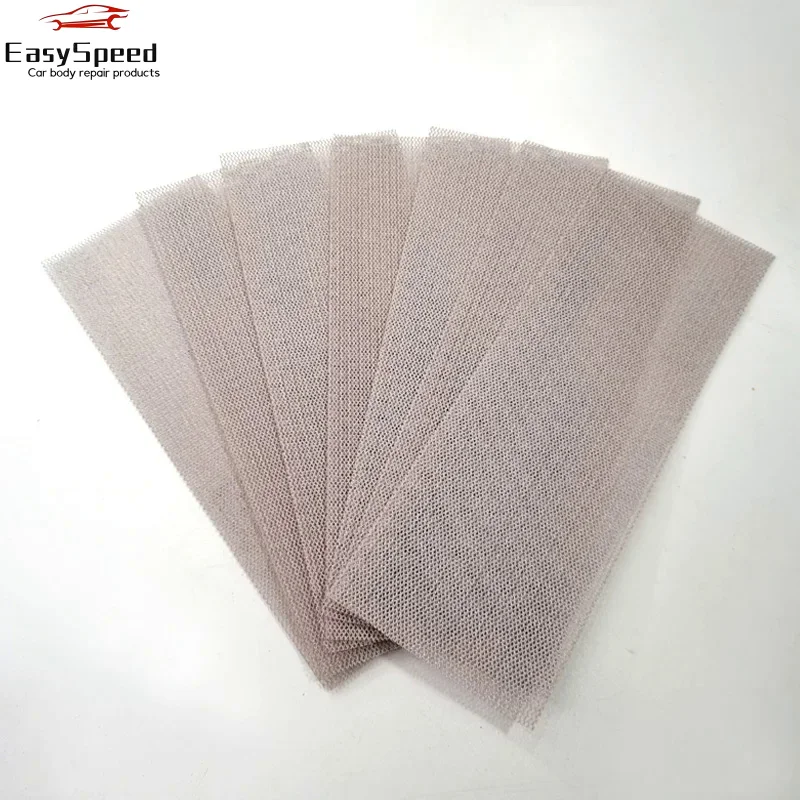 Car Sandpaper 70×198mm Rectangle Dry Mesh Sand Car Putty Grinding And Polishing Suitable For MIRKA Sander Abrasive