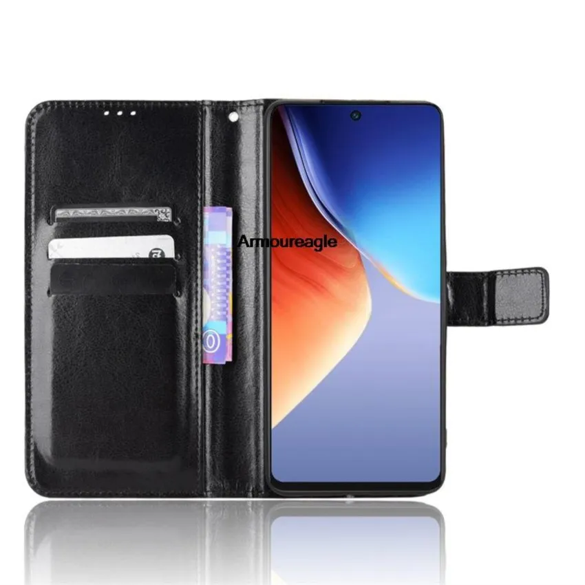 for tecno camon 19 luxury pu leather card slots wallet stand shockproof case guard on for tecno camon19 pro 19 neo spark 9t bags