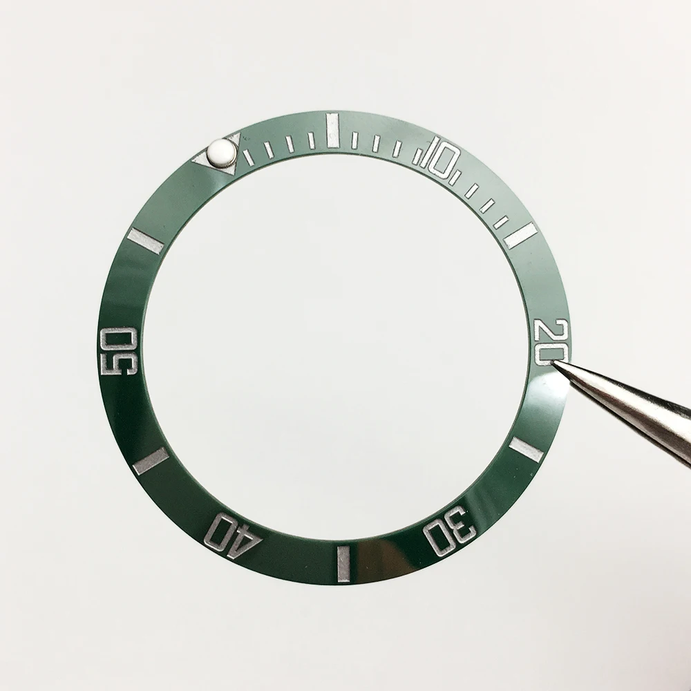 กรอบนาฬิกาเซรามิกสำหรับนาฬิกาขนาด30.5-38มม. อุปกรณ์เสริมสำหรับนาฬิกาสำหรับช่างซ่อมนาฬิกา