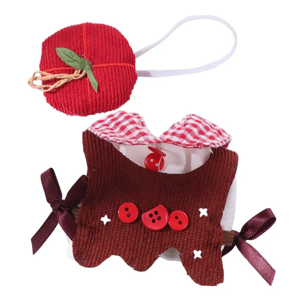 Fruit Cake 10cm Baumwollkleidung Set Blaubeere 10cm Kleidung Outfit Super süßes, hübsches Anzieh-Kleidungsset Zubehör
