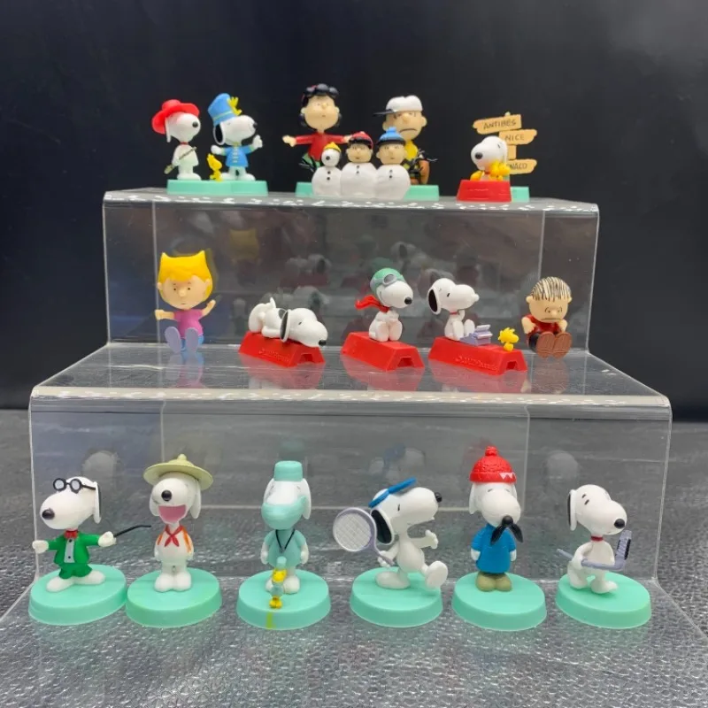 

Фигурка Furuta Snoppy, сборная кукла белой собаки, детская игрушка для ролевых игр
