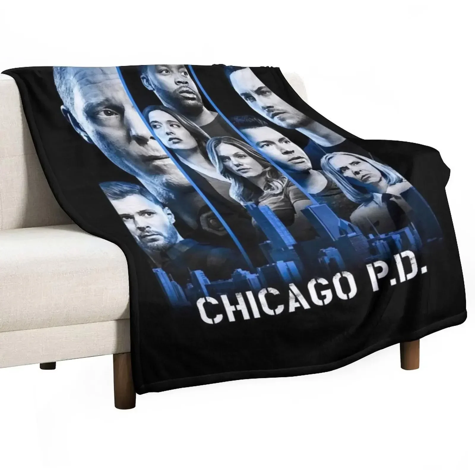 Black Graphic Chicago Med.Thank You For The Memories Signatures Throw Blanket Travel Bed linens For Baby Blankets