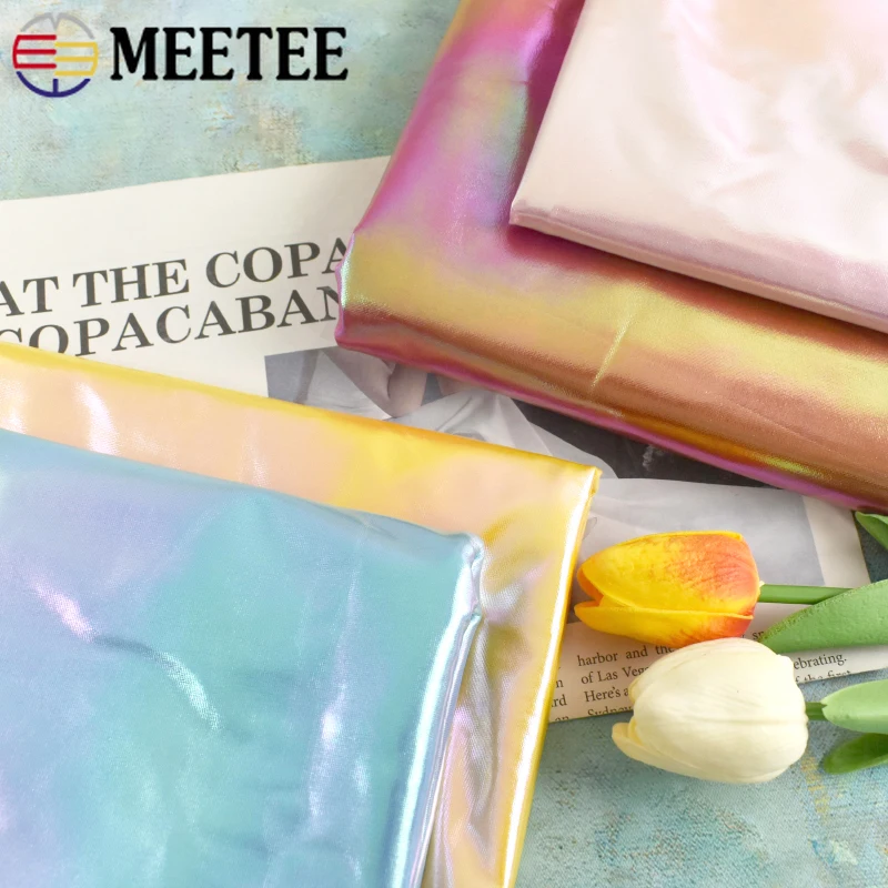 

45/90/135/180*145cm Elastic Sewing Fabric Wedding Dresses Glitter Spandex Stretch Cloth DIY Stage Decoration Fabrics Accessories