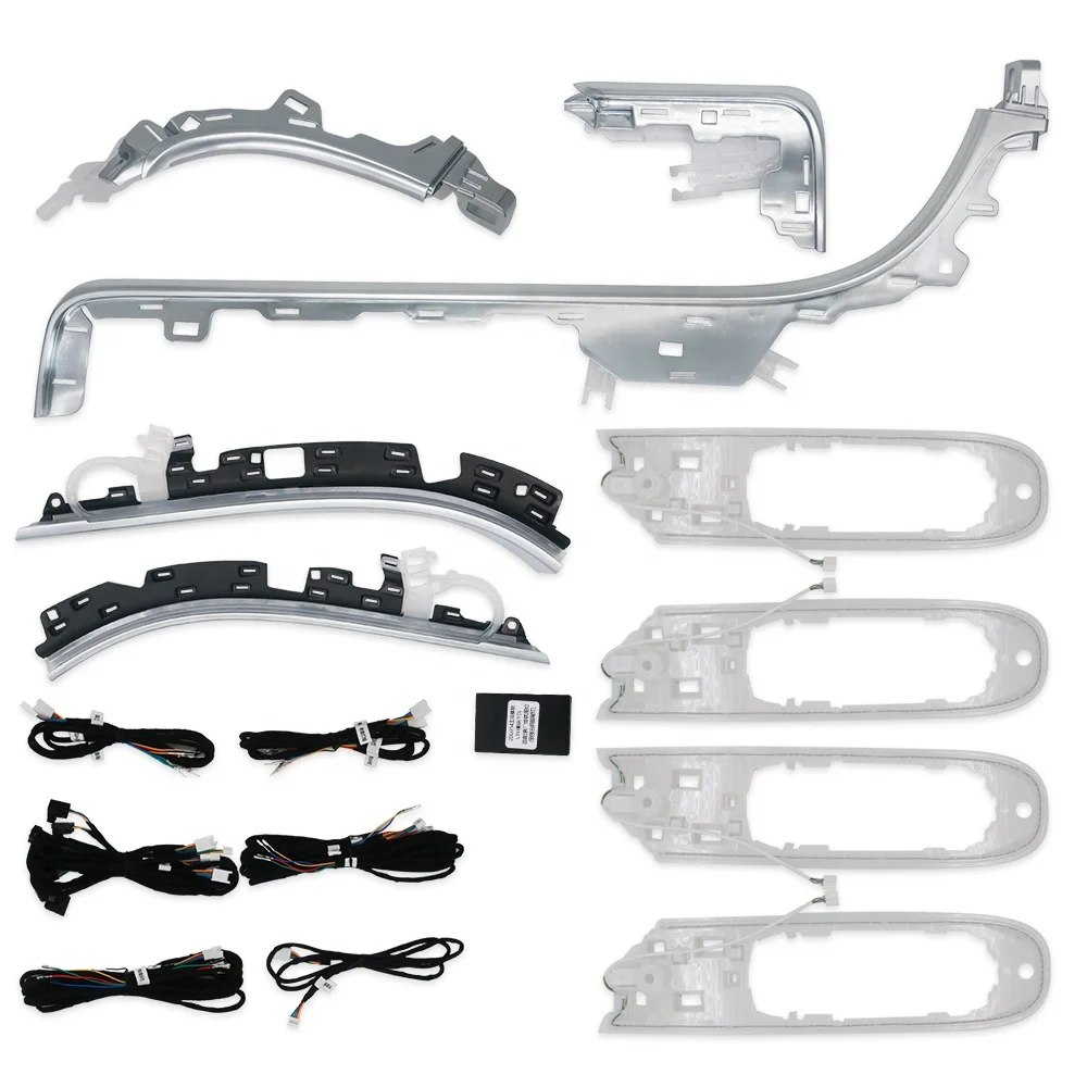 

Декоративные аксессуары для салона автомобиля, управление через приложение, автомобильная светодиодная лампа 12 В, окружающее освещение для Audi A4 B8 2012-2016