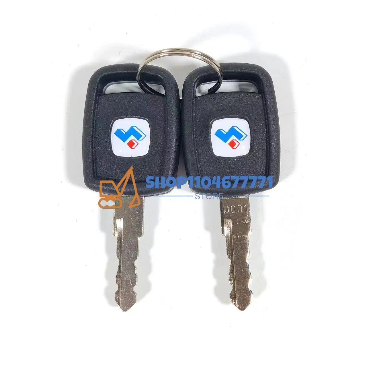 1PC/5PCS/10PCS Lgnition D001 Key Excavator Accessories For SUNWARD SWE50/60/70/80/90/150/230 New Starting Ignition