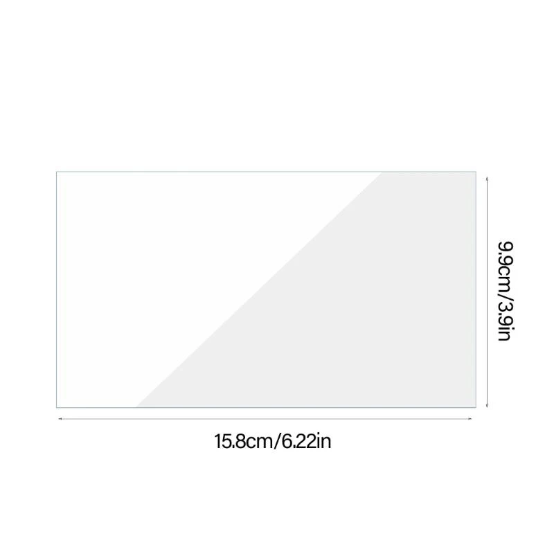 Clear Tempered Glass Guard Film für Pocket S mit Antifingerabdruckschicht 066a