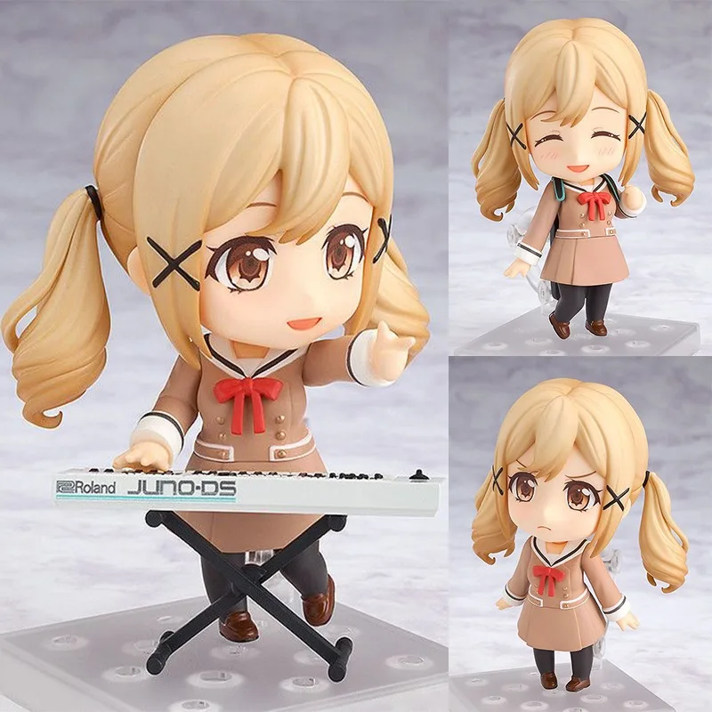 GSC, GoodSmile Originale GSC Clay Man #   1302 BanG Sogno! Girl Band Party Glacier Silk Night Anime Mobile Doll Model Toy Gift