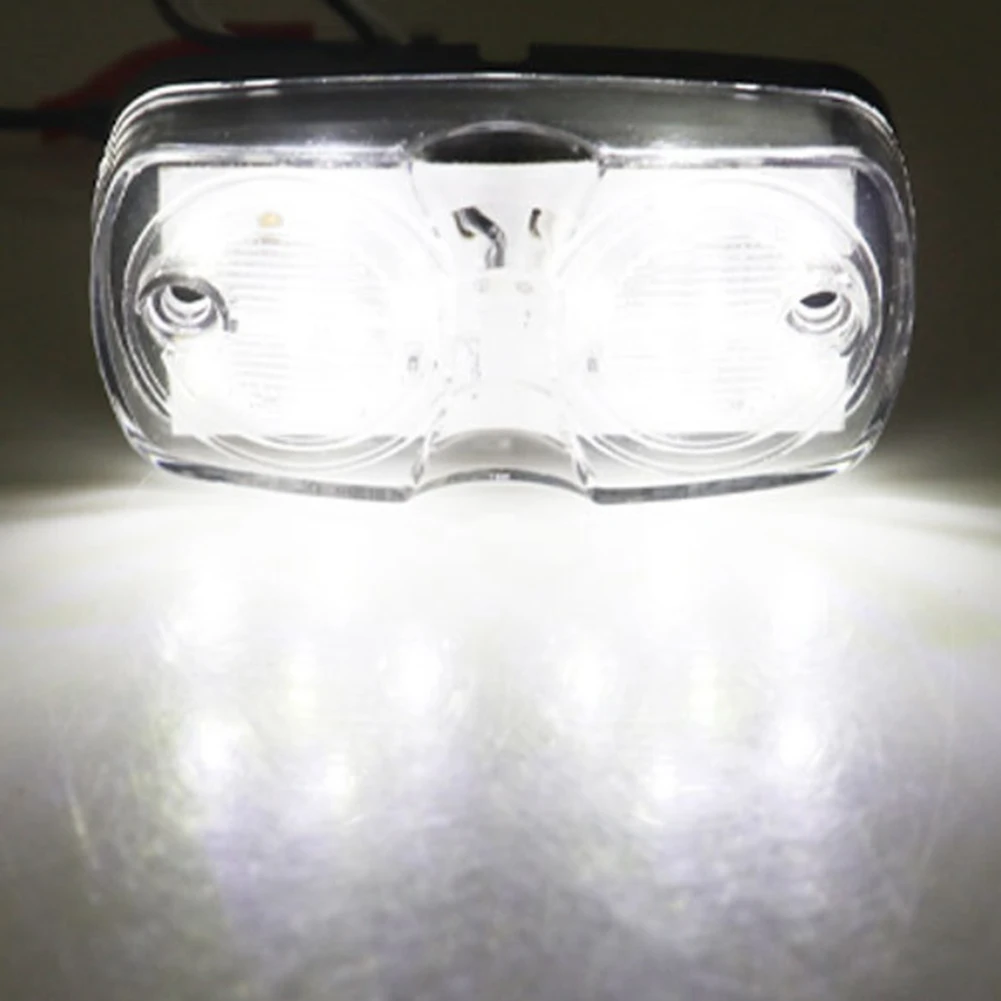 White Red Yellow Blue Trailer for Truck LED Side Marker Lights12/24V Trailer Tail Lamp Light Truck Signal Indicator