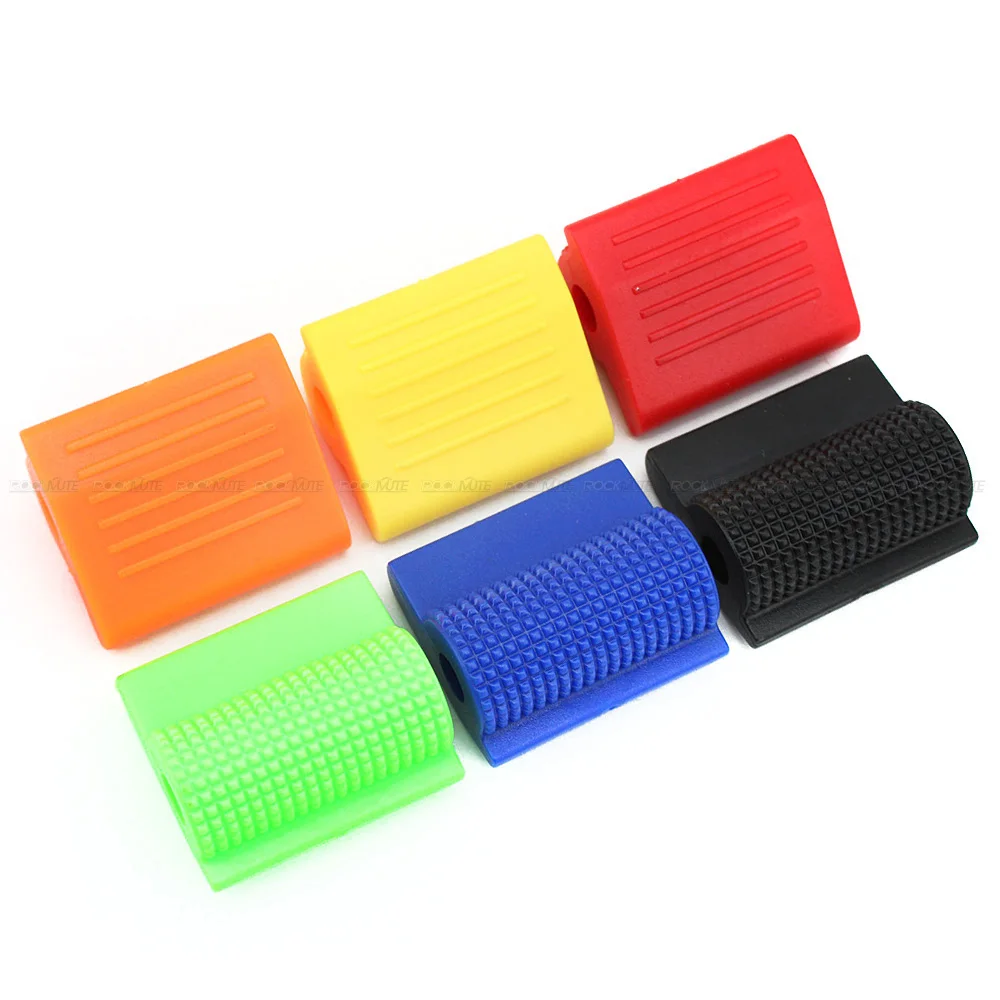 Left Gear Shifter Shift Lever Pedal Foot Toe Peg Cover Pad Boot Shoe Protector For Honda/Kawasaki/Yamaha/Suzuki/BMW Motorcycle