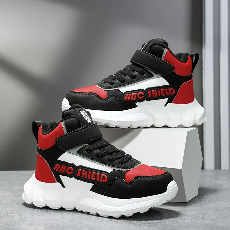 

2025 Hot Selling Winter Warm Childrens Sports Shoes Versatile Campus Wear-resistant Running Shoes Lightweight Flexi Casual Shoes