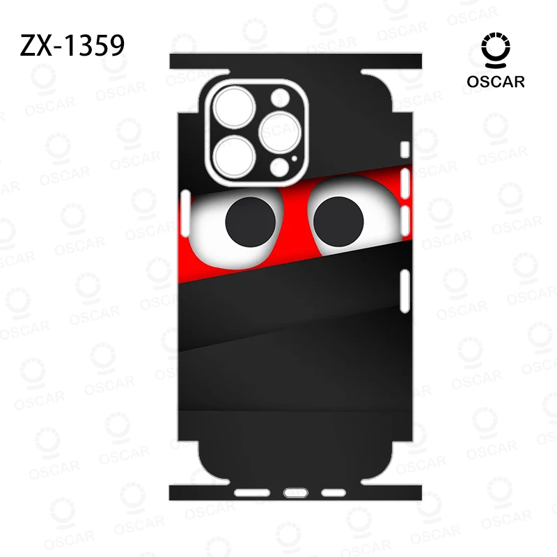 สีสันDecal Skin WrapสําหรับiPhone 16 15 14 Pro Maxปกหลังผิวออกแบบใหม่Prptection Premium Decalสติกเกอร์