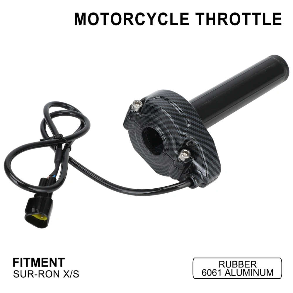 Motorcycle Accessories Twist Throttle Turn Grip For Sur-Ron X/S Lightbee Electric Dirt Bike Off-Road Motocross Parts Ebike