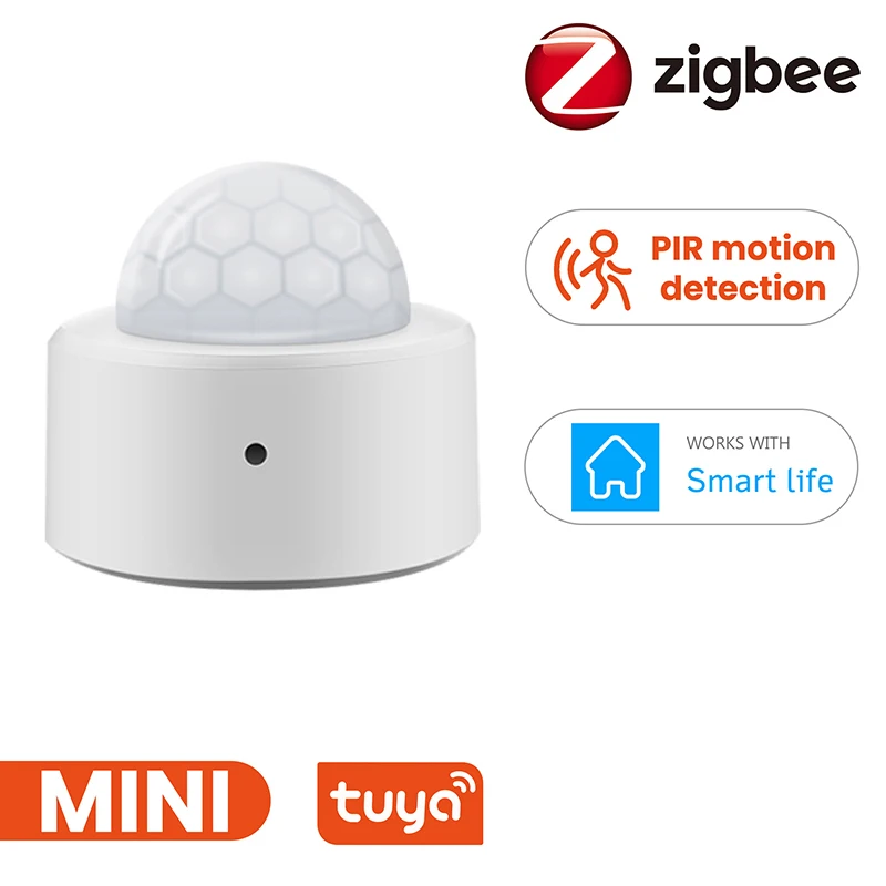 

Tuya Zigbee Human Body Motion Sensor Wireless Wifi Smart Body Movement Mini PIR Motion Sensor Use With Ewelink Zigbee Gateway