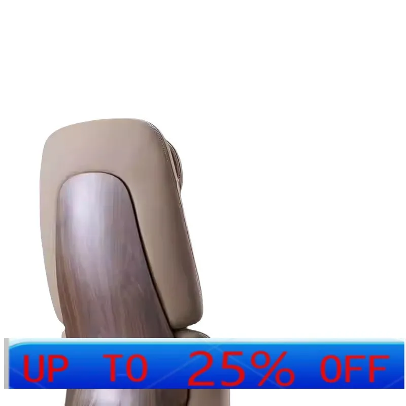 

LH computer chair, comfortable backrest, sedentary office lift seat, leather swivel chair