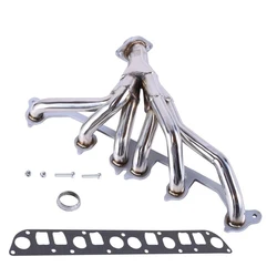 supply new Stainless Manifold Header for 1991-1999 Jeep Wrangler Cherokee 4.0L L6 TJ YJ