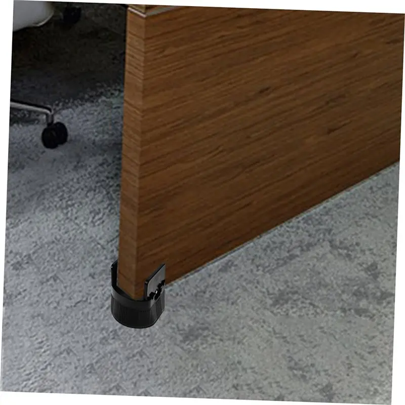 4Pcs Adjustable Furniture Risers - Skid Bed Riser Feet Pads For Chairs, Tables, Sofas, And Beds, Easy Installation-AT48
