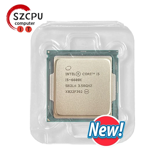 Intel Core i5-6600K NEW i5 6600K i5 6600 K 3.5 GHz Quad-Core Quad-Thread CPU  Processor 6M 91W LGA 1151 New but without cooler