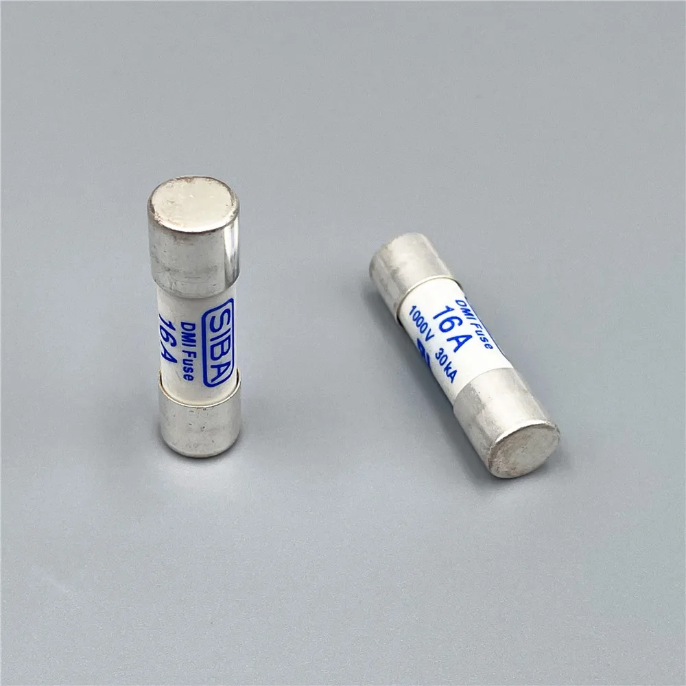 10pcs/Lot SIBA 16A gR 1000V 30kA 10x38mm DMI 5019906 Fast Acting Ceramic Cartridge Fuse