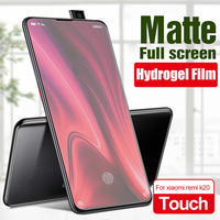 Full Cover Matte Hydrogel Film For Xiaomi Redmi Note 10 9S 9 8 7 Pro 9A 8A Note 10 Pro Screen Protector mi 10T 9T Poco X3 M3 Pro