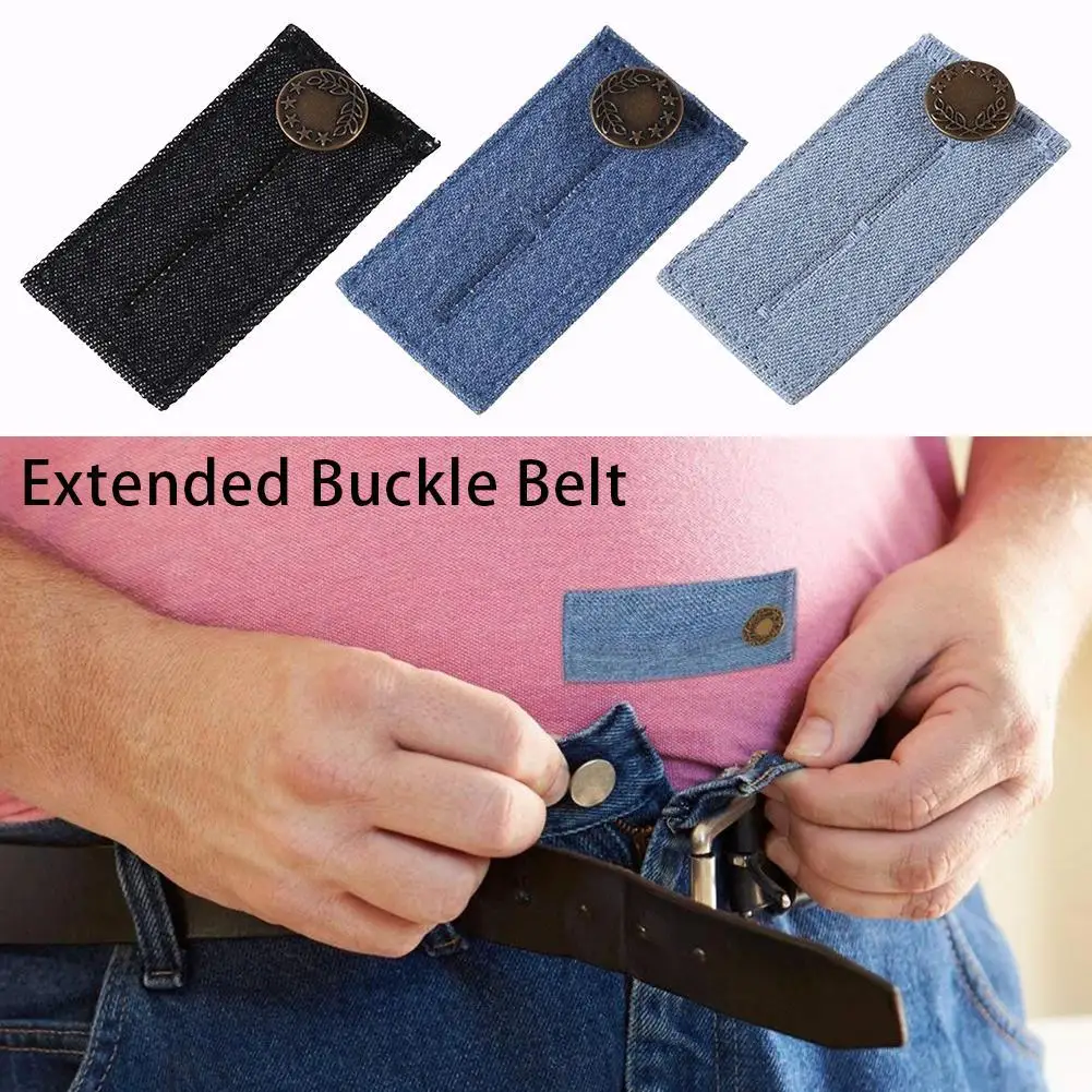 Jeans Waist Expander Denim Button Button Pants Expander Waist Expansion Buckle Button Belt Expansion Buckle