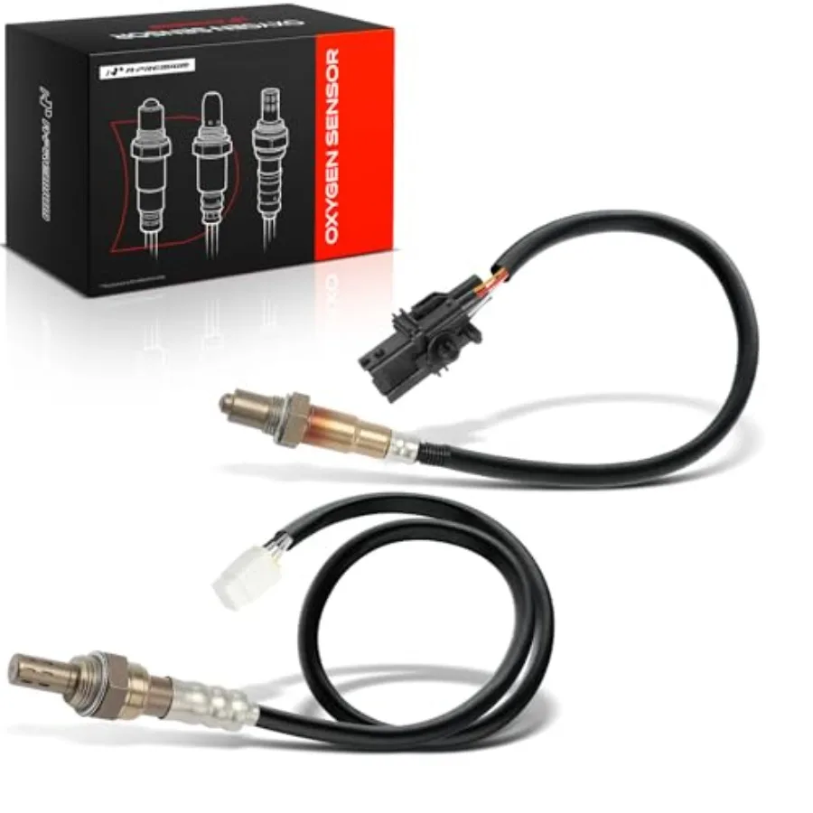 

2-PC Set O2 Oxygen Sensor Compatible with Subaru Outback 2000-2002 Legacy 2000-2002 H4 2.5L Upstream and Downstream