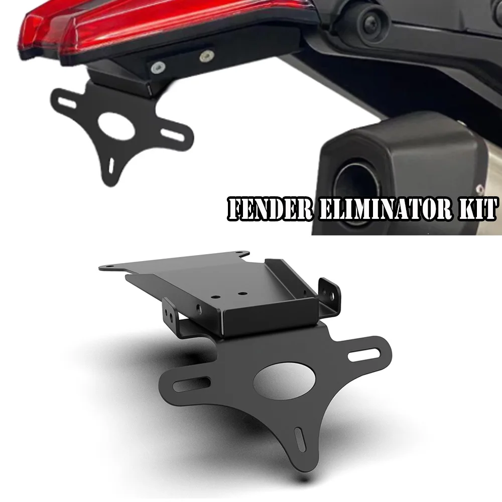 For Aprilia Tuareg 660 2021-2025 License Plate Holder Rear Fender Eliminator Tail Frame Bracket Motorcycle Tuareg660 Accessories