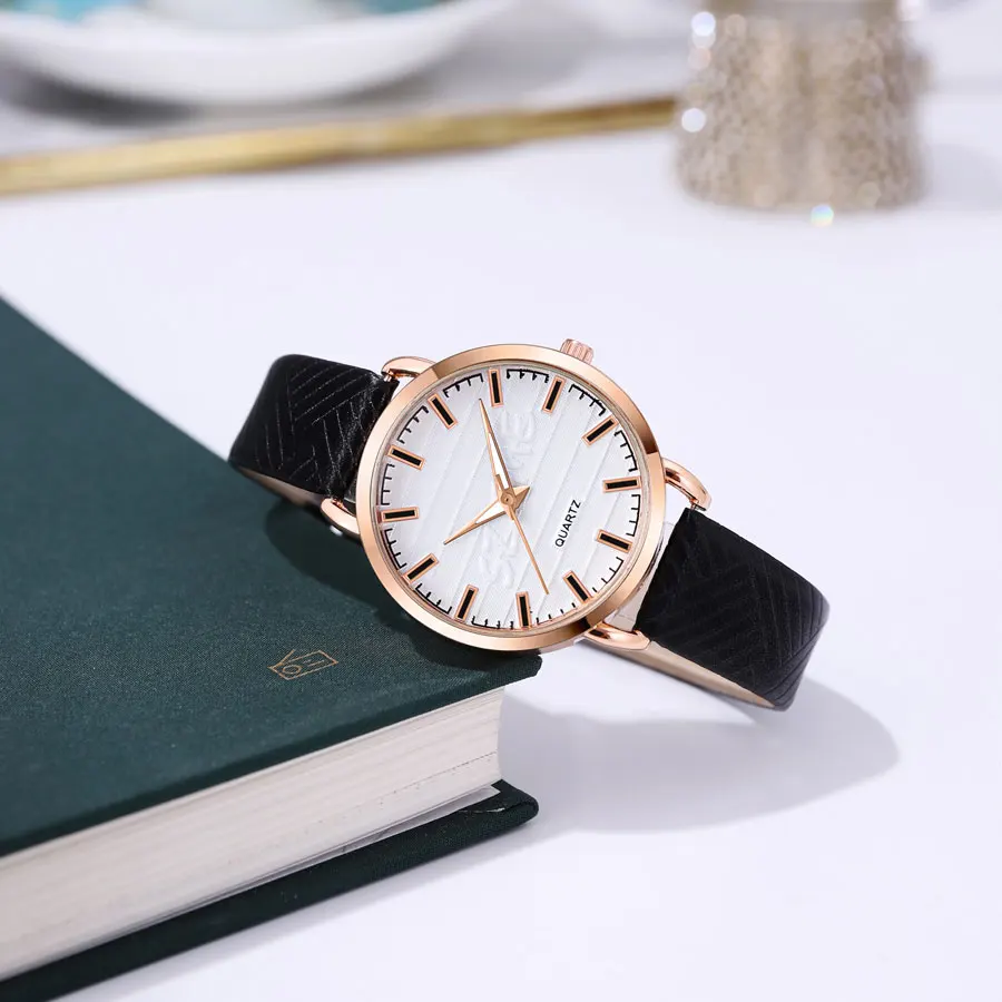 SZTME-ساعة كوارتز نسائية ثلاثية الأبعاد ، مقياس بسيط ، ساعة حزام ، علامة تجارية ، تخفيضات كبيرة ، جديدة ،