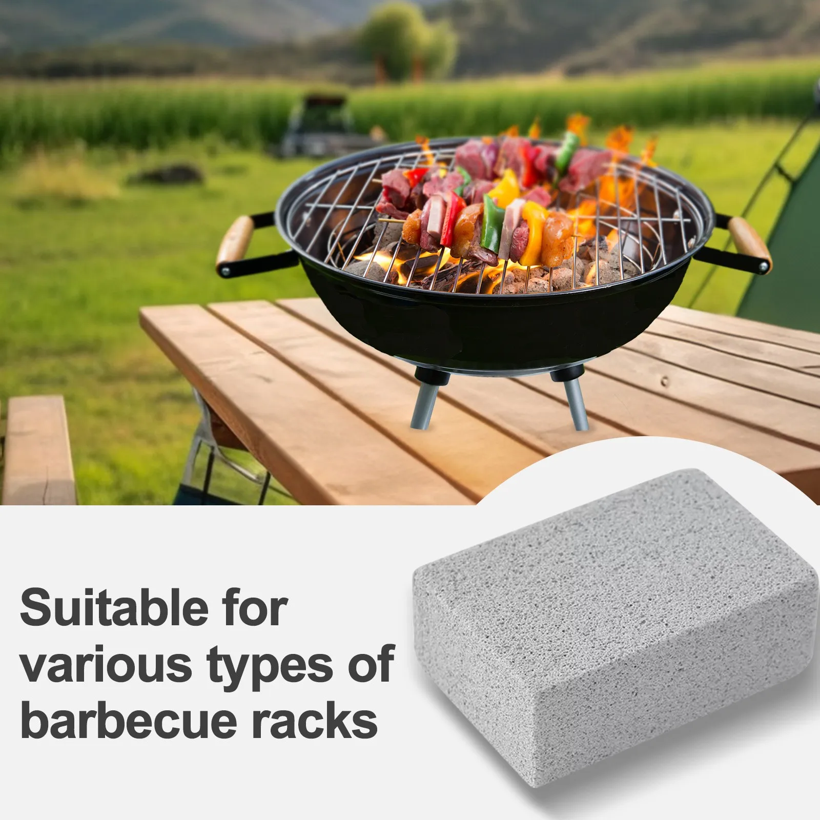 

Cleaning Brick Bbq Grill Pumice Outdoor Brick Grill Foam Glass Kitchen Bbq Clean Tools Easy High Efficiency Stone Cleaning