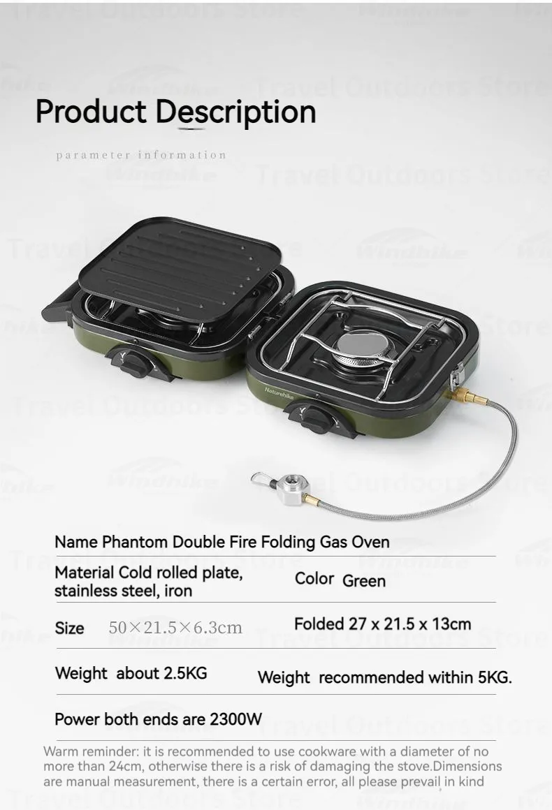 Naturehike Gasherd Für Ausflüge Ultraleicht Camp Tragbare Camping Picknick BBQ Kochgeschirr Camping Liefert Camping Zubehör Outdoor – Detail 12
