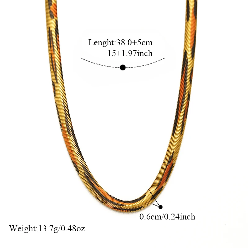 EILIECK 316L Edelstahl Schlangenkette Halskette Armband Set für Damen, Trendige Hochwertige Kette, Wasserdichter Schmuck Geschenk – Detail 6