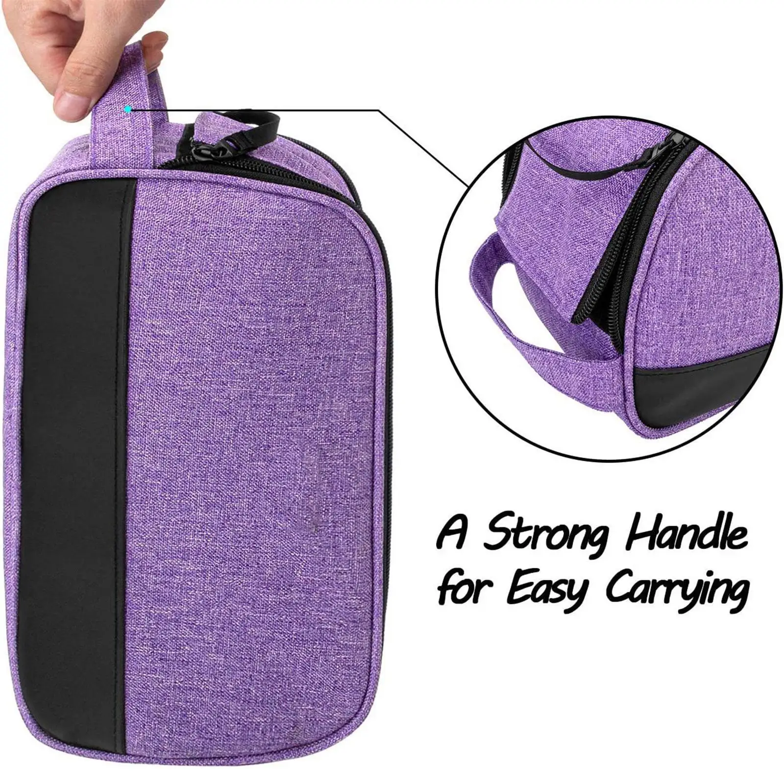 Travel Carrying Bag Large Capacity CPAP Machine Storage Organizer Case for Home Use and Outdoor Travel
