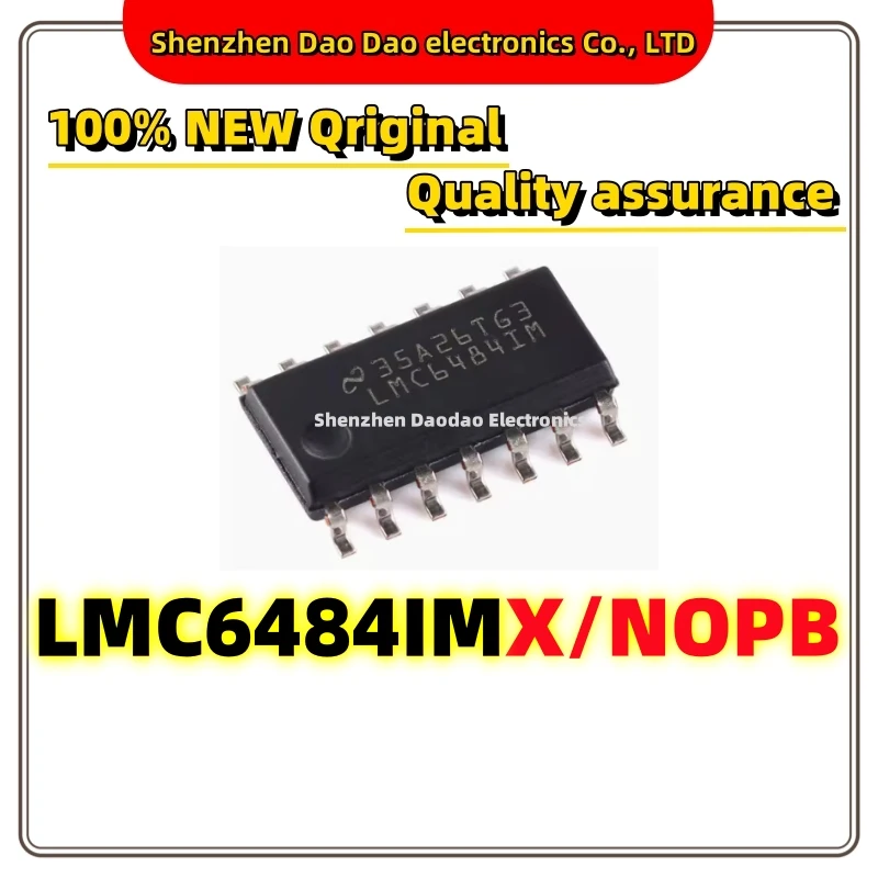 

10Pcs LMC6484IMX/NOPB LMC6484IMX LMC6484IM LMC6484 SOIC-14 four-way operational amplifier chip IC new original