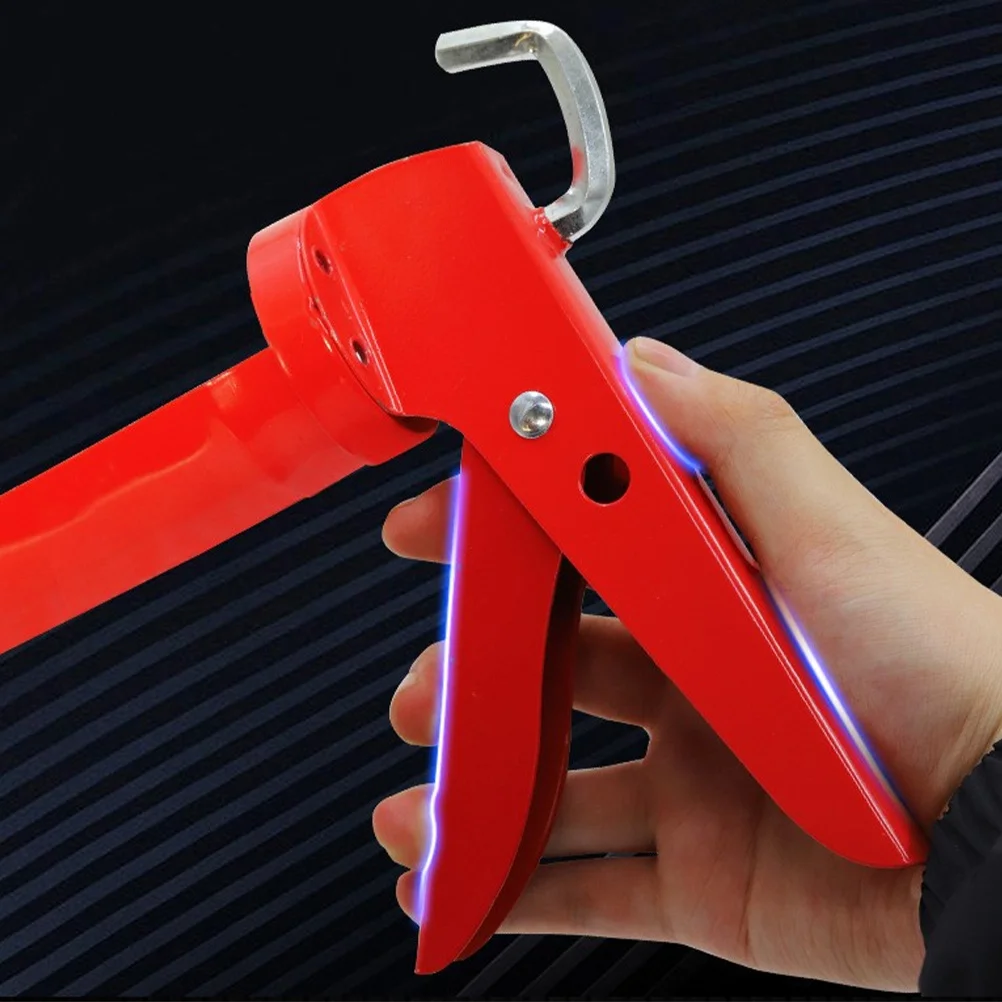 

Glass Caulk Gun Sturdy Metal Hand Caulking Tool For Efficient Adhesive Dispensing Portable Sealant Application Tool