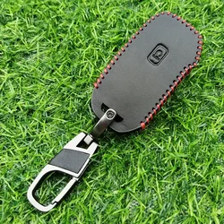 For KIA Seltos Sportage Ceed Sorento Cerato KX5 Niro Forte K3 K5 Opatima Soul Telluride 2021 2022 Leather Car Key Case Cover