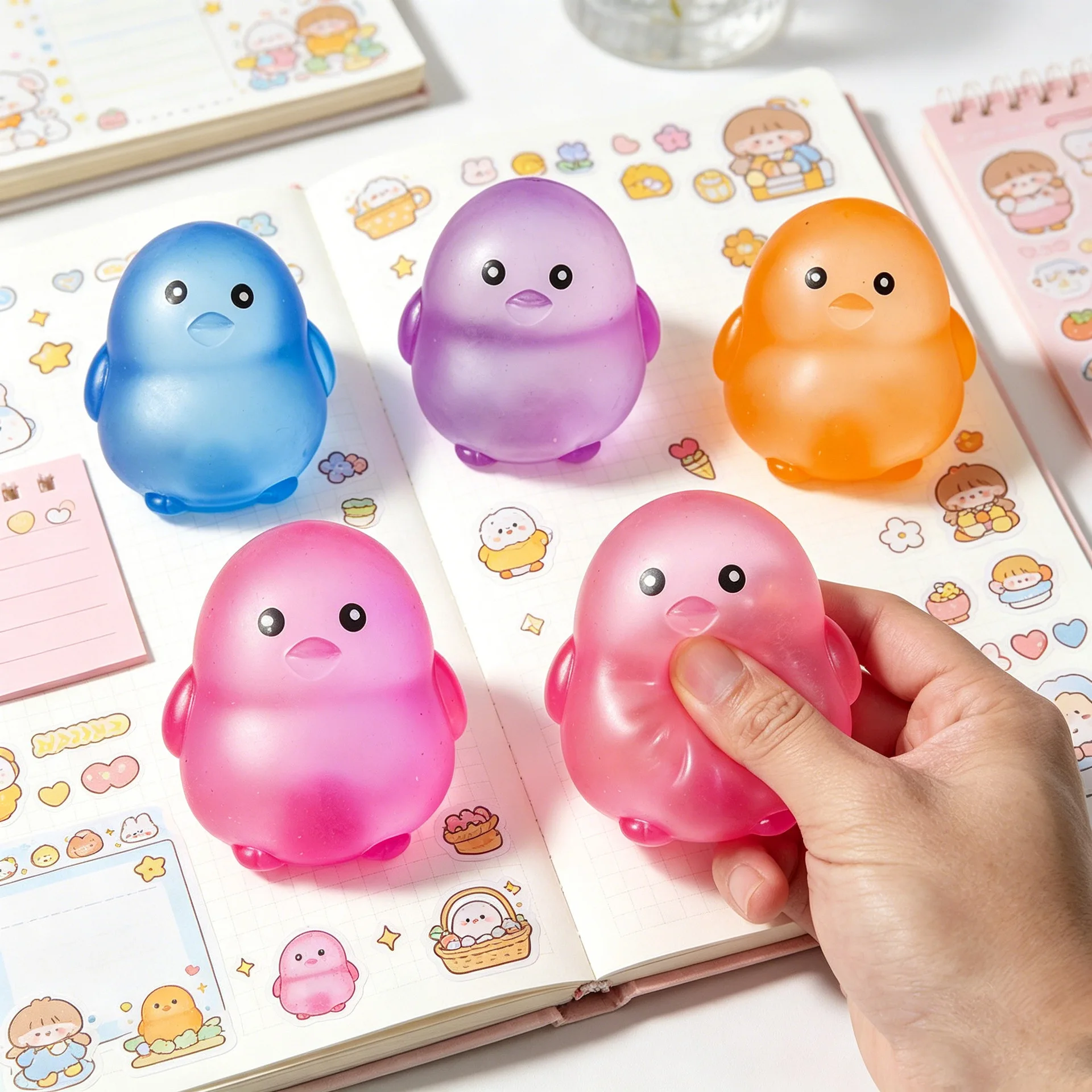 

Maltose Little Chicken Toy - Play and Relax Toy - Stress Relief and Pressure Release - Can be Given as a Gift to Friends