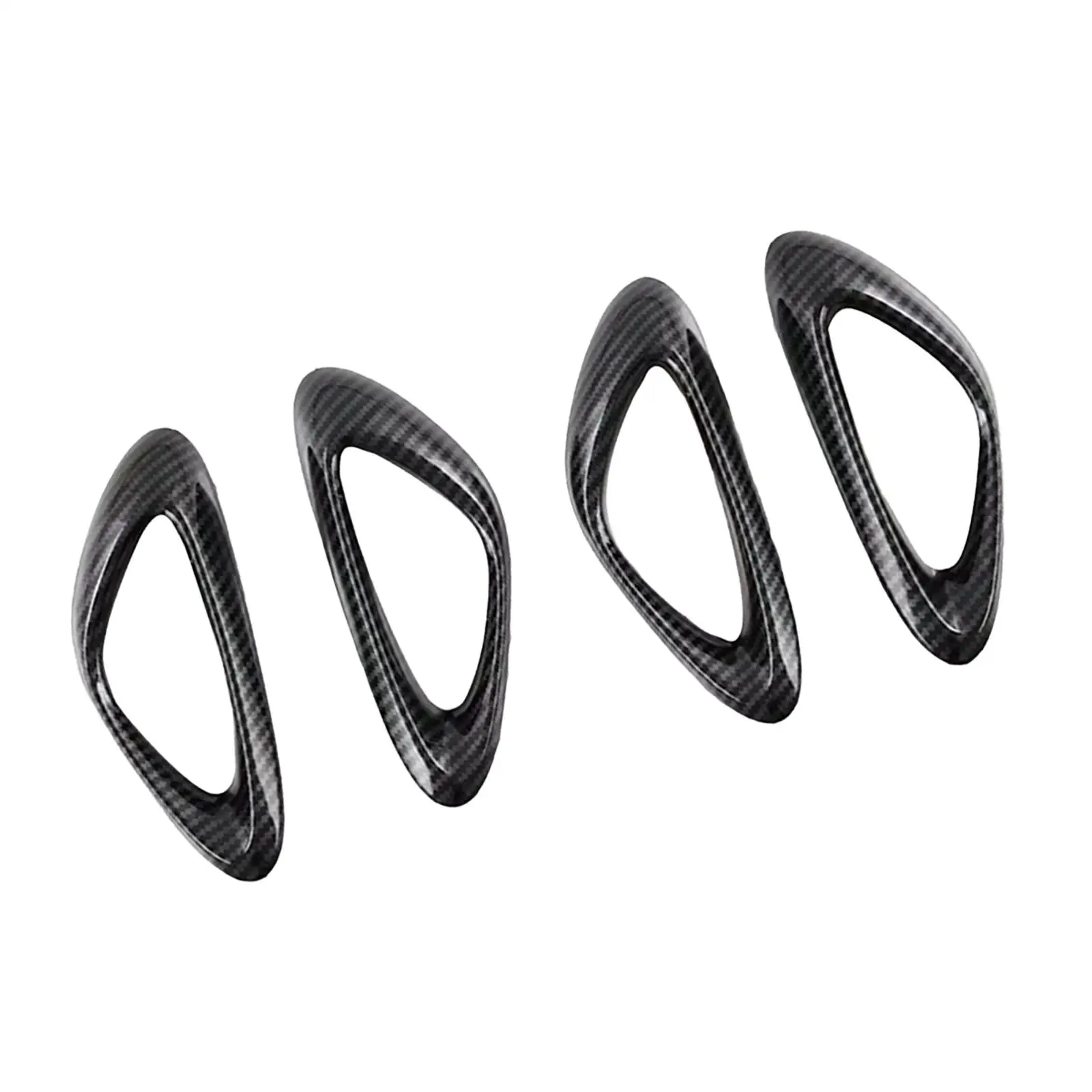 Car Interior Protection Accessory Black Carbon Fiber Easy to Mount Replacement Decorative Cover Stylish for Byd Seal Atto 4