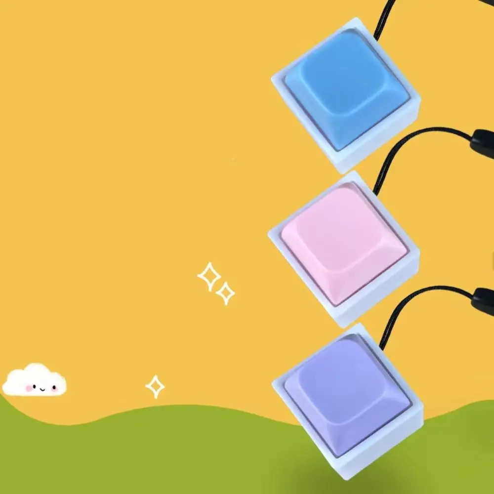 انقر فوق زر الإصبع زر المفاتيح لوحة المفاتيح التبديل ABS الميكانيكية التبديل المفاتيح مضحك حلية لوحة المفاتيح مفتاح غطاء قلادة