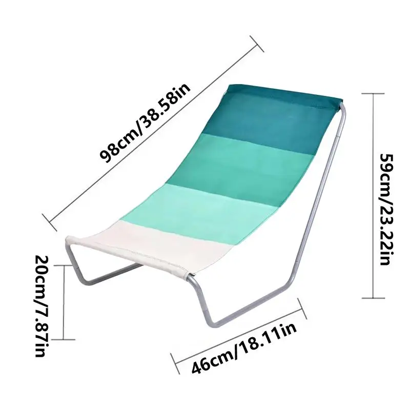 휴대용 비치 라운지 의자, 조정 가능한 경량 일광욕 의자, 일광욕 태닝 피크닉 BBQ