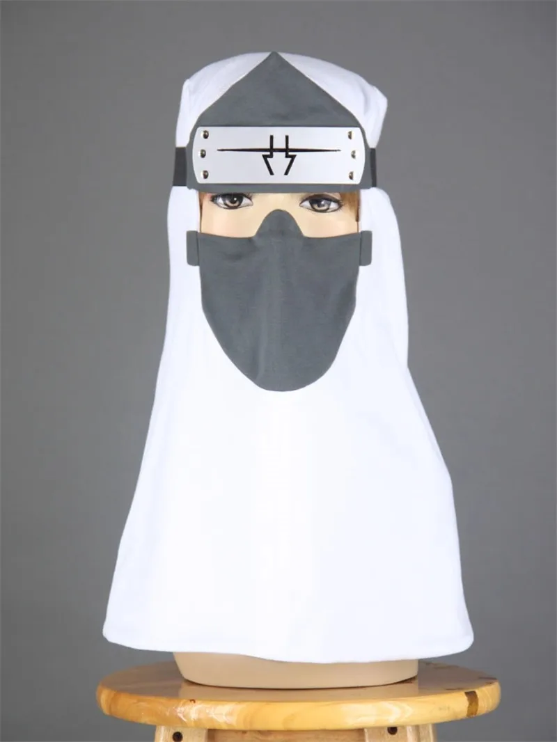 

Наруто унисекс Kakuzu Ninja косплей костюм ниндзя прическа головные уборы