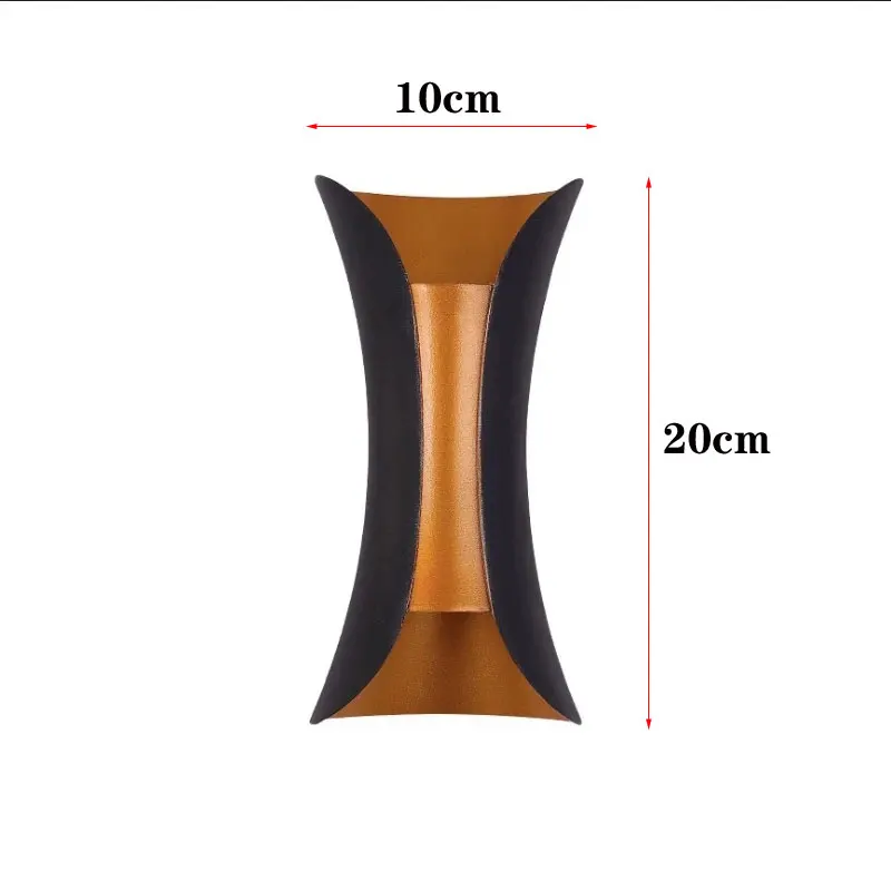Up and down Wall Lamp Waterproof IP55 Indoor Outdoor  LED Wall Light Home Decorative Porch Garden Lights Wall Sconce