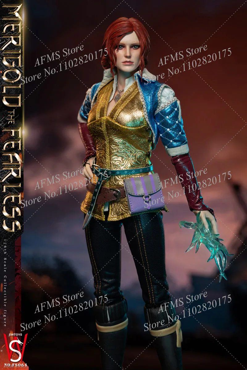 SWTOYS FS064 1/6 Scale Collectibles Figure Beauty Triss Merigold Doctor Game Dolls 12Inch Women Action Figure Soldier Model Toy