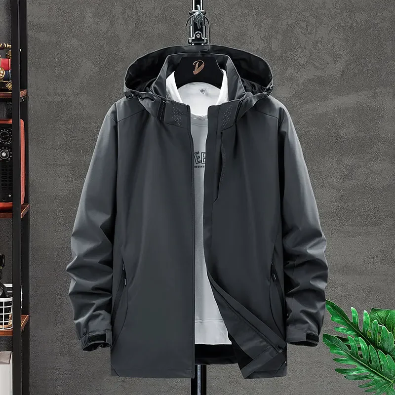 

Boy's Waterproof Coat Children's Windproof Clothes Spring and Autumn Children's Clothes Handsome Boy's Coat