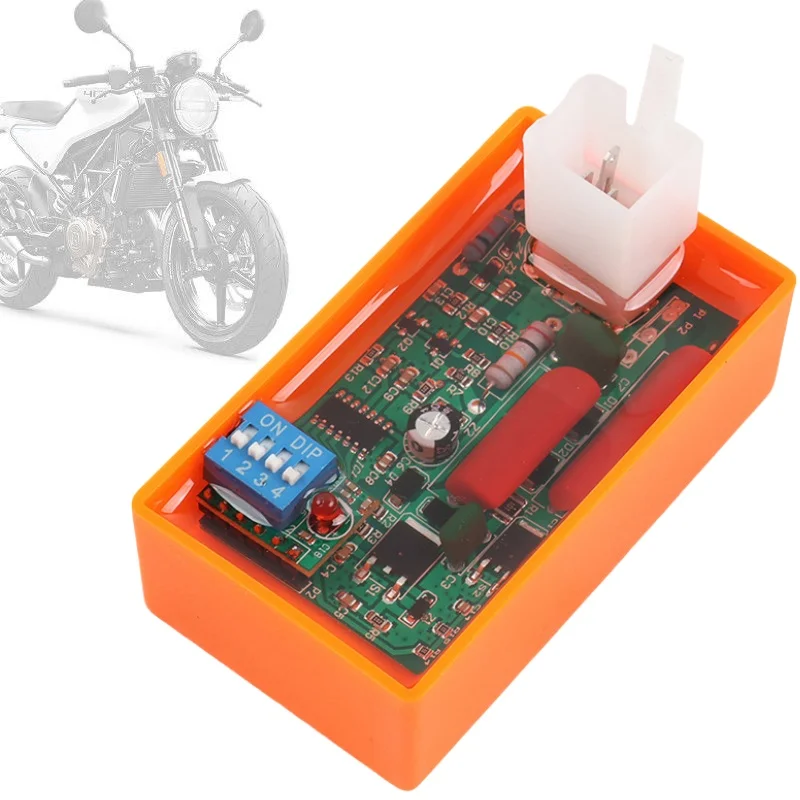 5 Pin AC CDI Box with DIP Switch Motorcycle Lgnition Speed limit4000-12000 For WAVE100 Racing YX140 Competitive Racing YX160
