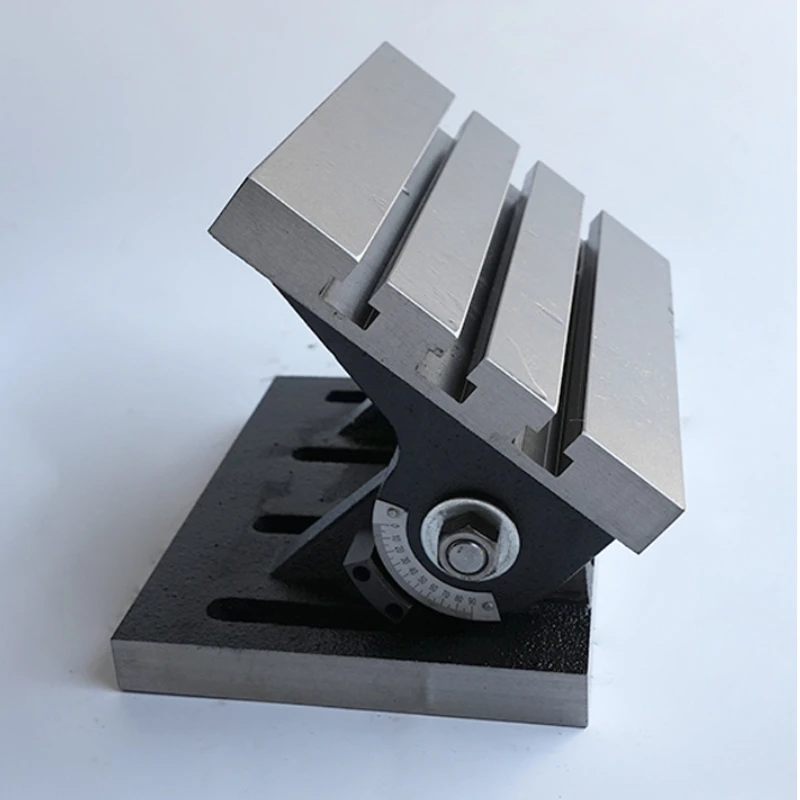Adjustable Angle Worktable 6 Inches Tilting Worktable Milling Machine Tilting Worktable
