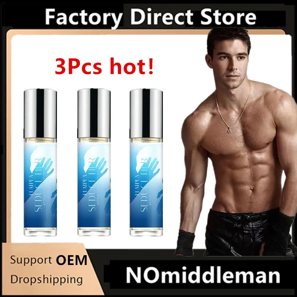 

3Pcs Strong Pheromone For Man To Attract Women Perfume Body Essential Sexually Stimulating Oil Long Lasting Sexy Perfume