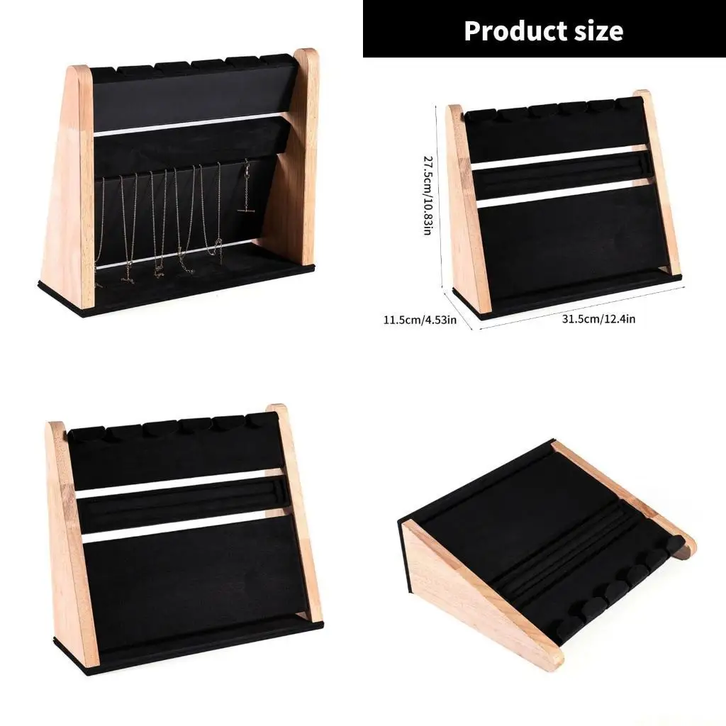 

D46E Necklace Display Holder Bracelet Rack Bracelet Display Stand Modern Jewelry Display Stand Suitable for Bracelet Jewelry