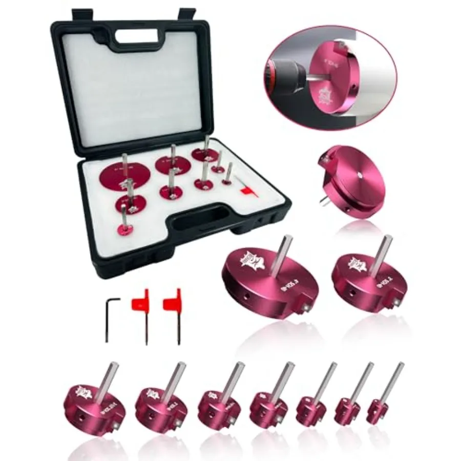 

Pcs PVC Pipe Reamer Kit PVC Fitting Saver Plastic Pipe Fitting Reamer Socket Saver Plumbing Tool Includes/ 3/ / / / 3 for Sched