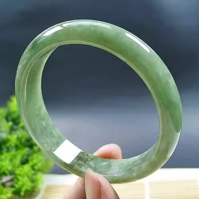 Zheru Jewelry Natural Myanmar Jade 54mm-62mm bracelet exquisite princess bracelet send girlfriend send mom