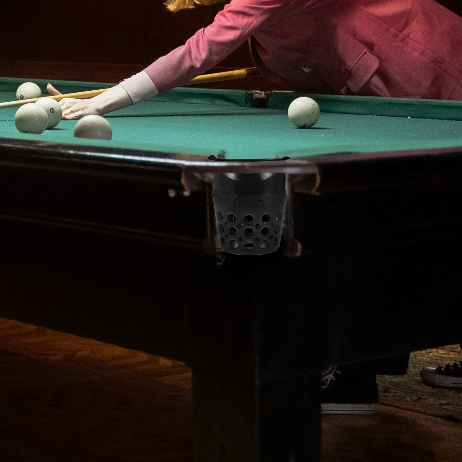 

2 Pcs Pool Table Accessories Billiard Parts Billiards Bike Seat Post Shim Pocket Reducers Nets Pe Leg Shims