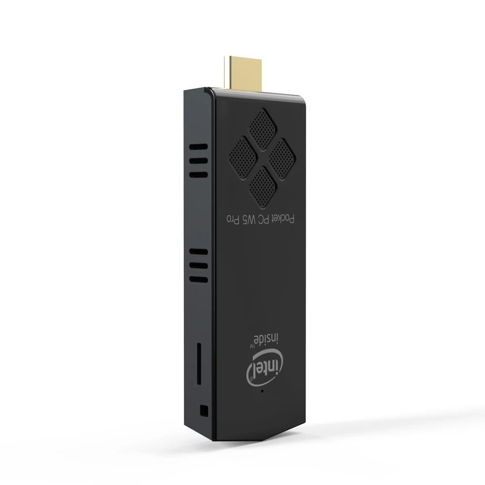 Mini PC W5 Pro Windows 10 Stick Intel Atom, Z8350, 1.44GHz, 4 Go, 8 Go, DDR3, 64 Go, 128 Go, 5G WiFi, P1, 10 Micro Computer, Linux, MINIPC